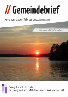 Gemeindebrief November 20 - Februar 21 Cover